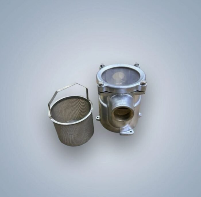 Industrial Strainer Assembly with Basket