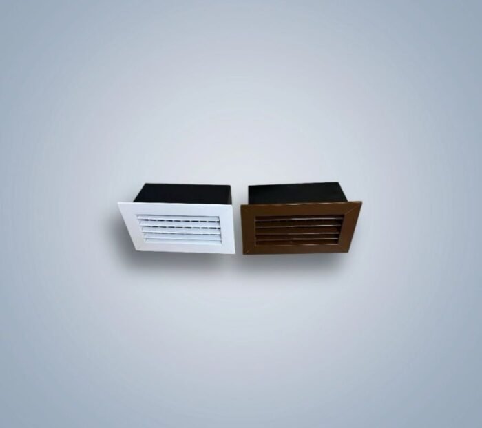 HVAC AC Supply Air Grills (White & Brown)